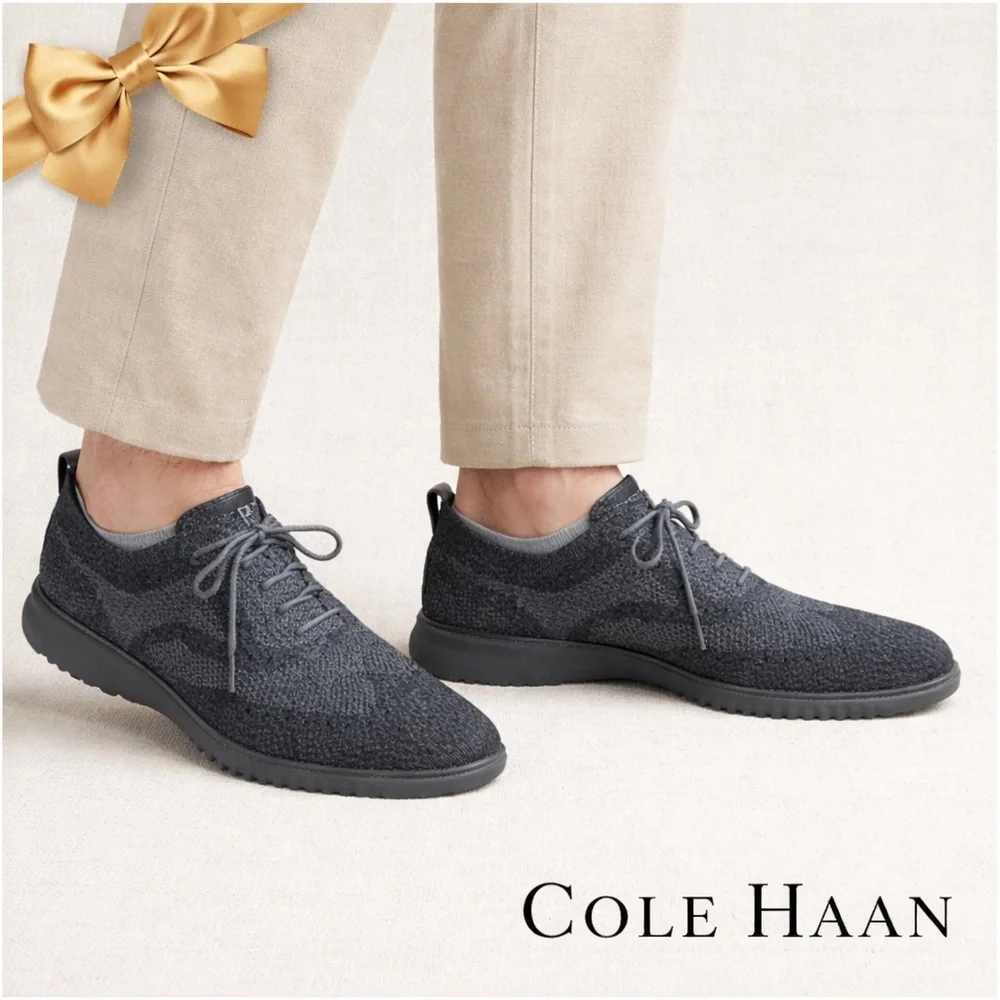Cole Haan 2.ZERØGRAND Knit Oxford Sneakers Men’s 10.5M